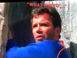 My life is resplendent in saying things at an inappropriate moment. That's  why I find this SO funny. What would Kirk have done in this superb  Alien/Star Trek crossover?