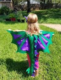 Black And Purple Dragon Wings Dragon Wings Costume Green Purple Kids Ages 1 To Adult Dragon Wings Wings Costume Green And Purple