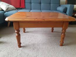 Top 15 x 15 inch approx. Pine Coffee Table In Cardiff Cardiff Freeads