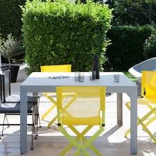 Sunny designs tout magasiner >. Table De Jardin Carree Zef Par Matiere Grise