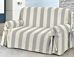 Bene, si chiude ed è un comodo divano, che non va mai male da avere in casa. Copridivano Copripoltrona Lacci Cotone Di Panama Rigato Grigio Made In Italy Arredamento Di Design Coperture Per Divano Salotti Minimalisti