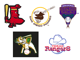 Major league baseball is an american professional baseball organization and the oldest of the major professional sports leagues in the unite. Brand New Weird Mlb Logos