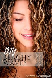 Diy Sea Salt Spray For Beachy Waves Creative Fashion Blog Diy Sea Salt Spray Sea Salt Spray For Hair Beach Wave Hair
