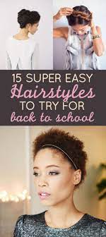 Look Cute And Never Be Late To Class Super Easy Hairstyles Easy Hairstyles Hair Styles