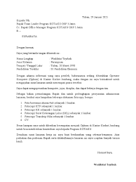 Surat lamaran kota ku : Surat Lamaran Opkom Kotaku