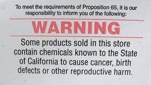 California coffee shops may soon be forced to warn customers about a possible cancer risk linked to their morning jolt of java. Proposition 65 In California Anything Can Be Dangerous Bee Culture