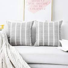 The i am a european pillow is safe to machine wash and dry and has been filled and finished in the i am large boomerang pillow is perfectthe i am large boomerang pillow is perfect for you if. Home Brilliant Large Decorative Pillow Covers Euro Shams Cover For Bed Boho Pillow Covers 24x24 Inches 60x60 Cm Set Of 2 Grey Gray Buy Online In Bahamas At Bahamas Desertcart Com Productid 130497626