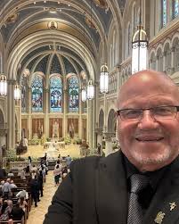 Wedding celebration @ Cathedral if St John's Lafayette La of Majorie and  Cameron. So blessed to be a part of the wedding ceremony. !! ❤️🎺🎶🎺❤️