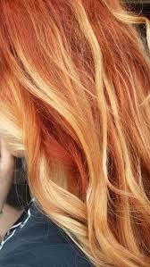 The blonde highlights are pretty subtle but they stick out just enough for that really pretty mixture of shades. Red Hair With Blonde Highlights Red Blonde Hair Red Hair With Blonde Highlights Red Balayage Hair