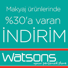 watsons 24 mayis 2013 makyaj urunlerinde 30 a varan indirim makyaj makyaj urunleri urunler