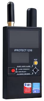 Digiscan Labs Iprotect 1216 Counter Surveillance 3 Band Rf Detector