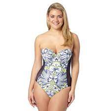 Lime Butterfly Bandeau Swimsuit At Debenhams Com Bandeau Swimsuit Swimsuits Bandeau