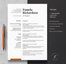 Curriculum vitae format bangladesh resume pdf download. Resume Template Cv Template One And Two Page Resume Design By Brandcarry Thehungryjpeg Com