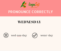 Listen to the audio pronunciation in several english accents. Know How To Pronounce Wednesday Correctly How To Pronounce Incoming Call Incoming Call Screenshot