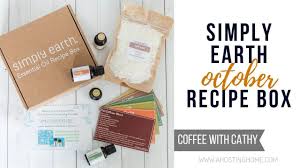 • feed of latest content and recipes about essential oils! Simply Earth October Essential Oil Recipe Box A Hosting Home