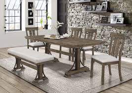 About half the height of the standard foundation, allowing your sleep set to stay lower to the floor. Quincy Dining Set With Bench Dining Room Furniture Sets