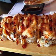 Kale and feta pesto stuffed halibut. Baked Lobster Roll Sushi Hanashi View Online Menu And Dish Photos At Zmenu