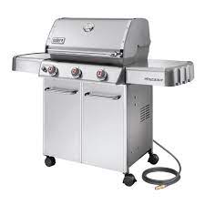 Weber Genesis S 310 3 Burner Stainless Steel Silver Natural Gas Grill Best Gas Grills Gas Grill Reviews Natural Gas Grill