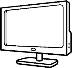 Un hermoso dibujo para colorear del cómic wings of fire. Download Flat Screen Coloring Page Imagenes De Pantalla Para Colorear Png Image With No Background Pngkey Com