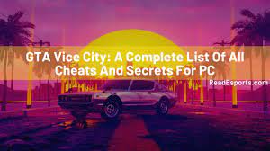 Sep 24, 2020 · this page contains a list of gta vice city cheats, easter eggs, and other secrets for pc. Gta Vice City A Complete List Of All Cheats And Secrets For Pc