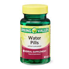 Fortunately there are natural water pills available which combined these powerful and proven natural diuretic ingredients as well as powerful natural anti inflammatories that act together to reduce water. Spring Valley Water Pills 60 Tablets Walmart Com Walmart Com