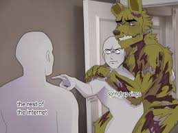 Hes beautiful to us (Art by Ghoulhowls) : rfivenightsatfreddys