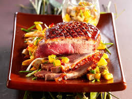 Magrets De Canard Laques A La Mangue Recette Magret De Canard Laque Canard Laque Et Recette Canard