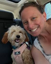 Happy Gotcha Day to High Gravity's mascot, Bella! One year ago she joined  us at 11 weeks old. She works for cheese and helps with castings, book  signing prep, and emails. She