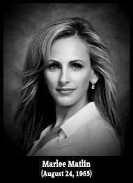 Happy Birthday to Morton Grove Native, Marlee Matlin. born August 24, 1965.  The Academy Award winning actress is a graduate of John Hersey High School  in Arlington Heights and also Attended William