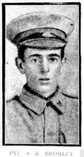 Private Sidney Reginald Bromley
