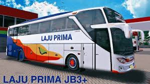 Bagimana tidak, dengan tampilan bus yang cukup keren dan juga lintasan jalan yang sangat naturan membuat para. Share Mod Bussid Jb3 Shd Scania Full Acc Dan Anim Livery Bus Laju Prima Versi Game Youtube