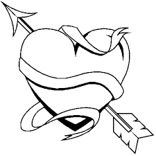 Choisis un coloriage coeur ! Coloriage Coeur De St Valentin En Ligne Gratuit A Imprimer