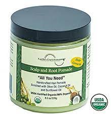 Amazon Com Organic Pomade Hair Food For Growth Contains Tea Tree Rosemary Lavender Oil Thick Straight Curly Waves Natural Grease Women Men Kids Usda 8oz Beauty