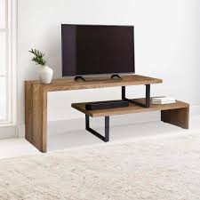 Tv lights with remote provide 4 base colors (red, green, blue, and white) and mixed colors (7 colors), while light mode: Modern Vintage 2 Tier Diy Free Adjustable Tv Stand Arcoh