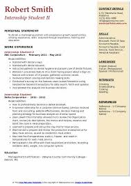 Maybe you would like to learn more about one of these? Internship Student Resume Samples Qwikresume