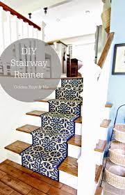 Diy Stair Runner Diy Stairs Foyer Decorating Home Diy