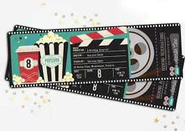Instant Download Movie Ticket Invitation Boy S Movie Etsy In 2020 Movie Ticket Invitations Cinema Ticket Movies For Boys
