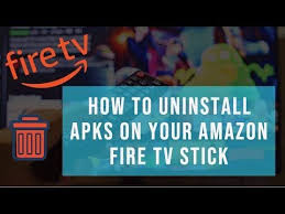 How To Remove Apps From Your Amazon Firetv Stick Youtube Fire Tv Stick How To Uninstall Amazon Fire Tv Stick