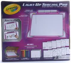 Crayola Light Up Tracing Pad Pink Colouring Board For Kids Gift For Kids Ages 6 7 8 9 10 By Crayola Shop Online For Toys In The United States