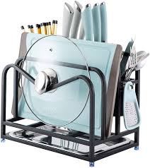 Maybe you would like to learn more about one of these? Buy Maxcook Stainless Steel Cutting Board Rack Kitchen Cookware Storage Rack Holder For Chopping Board Chopsticks Knife And Pot Lid Black Online In Turkey B08jg3kdnf