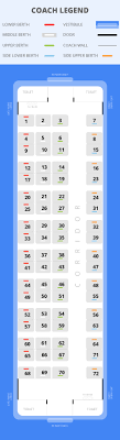 12688 train route 3082 km seat availability schedule