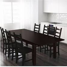 Ikea is a furniture brand famous for its classic swedish design and its focus on the creation of products that are clever, beautiful and genuinely affordable. Ikea Stornas Extendable Dining Table Seats 6 8 People Furniture Home Living Furniture Tables Sets On Carousell