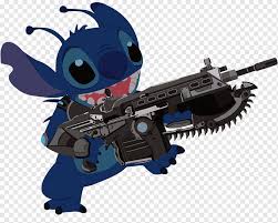 While it can't fire 15 rounds a second or behead people, the weapon is an. Dog Lilo Stitch Chainsaw Gears Of War Dog Animals Pet Weapon Png Pngwing