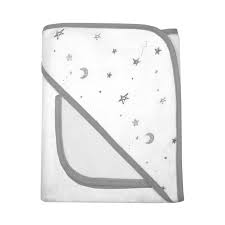 Magideal muslin cotton baby bath towels newborn swaddle blanket bathing towel. American Baby Company Terry Hooded Towel Set Made With Organic Cotton Grey Stars And Moon For Boys And Girls Walmart Com Walmart Com