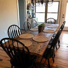 Reclaimed Timber Harvest Table Primitive Dining Rooms Farmhouse Dining Room Table Harvest Table Dining Room