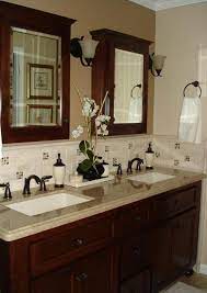 Bathroom Vanity Decorating Ideas Pinterest Amazing Bathrooms Bathroom Backsplash Bathroom Decor