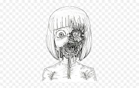 Maybe you would like to learn more about one of these? Girl Scary Anime Drawings Png Creepy Transparent Free Transparent Png Images Pngaaa Com