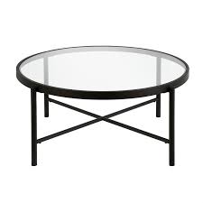 Shop our metal round coffee tables selection from the world's finest dealers on 1stdibs. Henn Hart Metal 36 Round Glass Top Coffee Table In Black And Bronze Walmart Canada