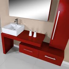 Nous vous présentons 55 idées inspirantes sur les meubles,le carrelage et la peinture murale dans la. Sd9250rc Meuble Salle De Bain Rouge Cerise Meuble Salle De Bain Salle De Bain Salle De Bain Rouge