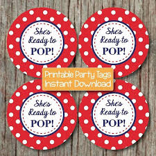Baby shower labels are an important touch for making invitations, envelopes, keepsakes, nameplates and so much more. She S Ready To Pop Baby Shower By Bumpandbeyonddesigns On Zibbet